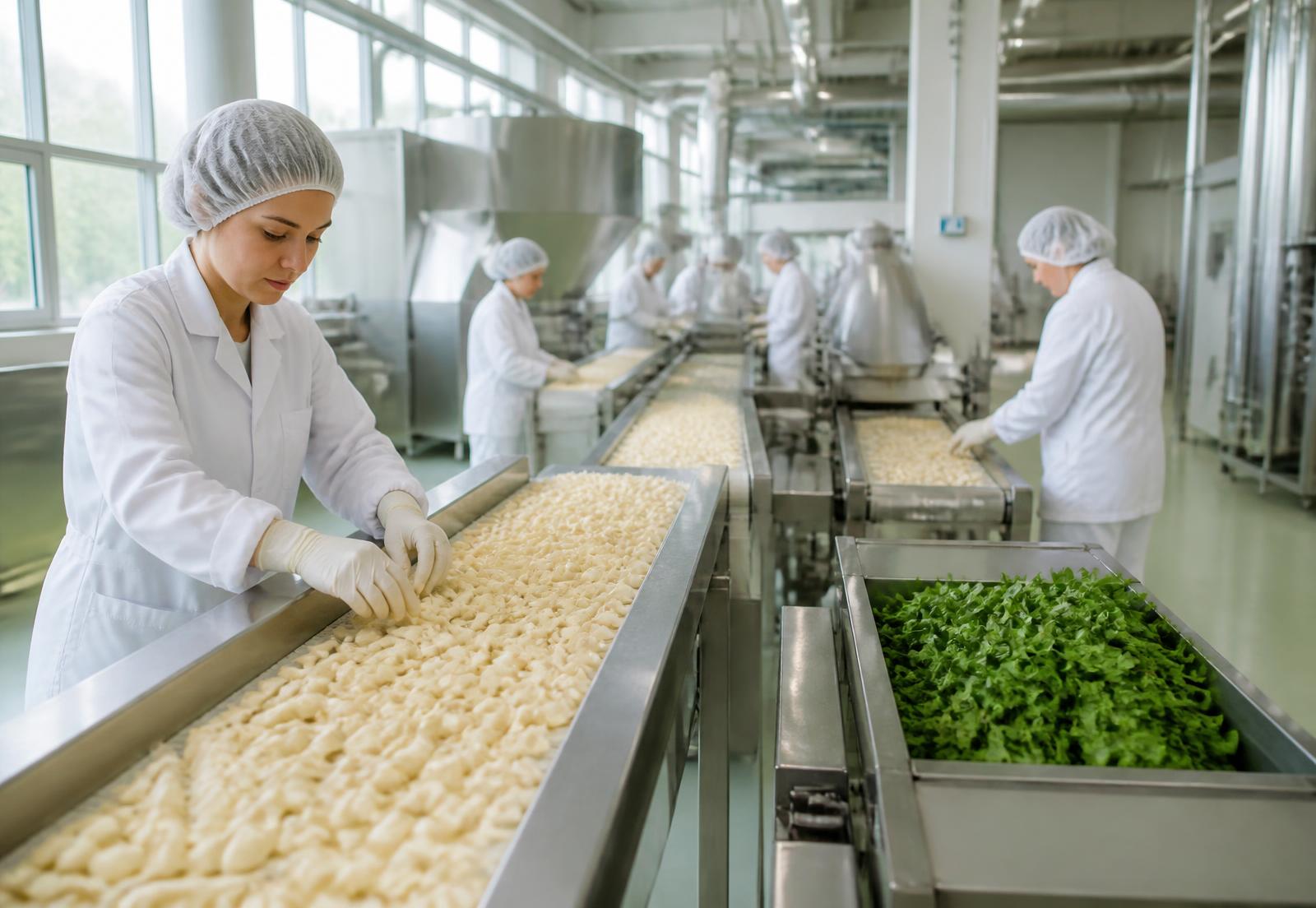 Food processing production line